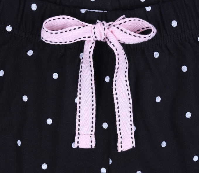 Zwarte stippenshort MEAN GIRLS