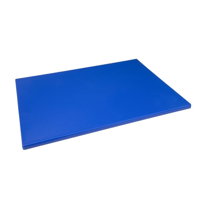 Hygiplas LDPE Extra Dikke Snijplank Blauw 600x450x20mm HC872 - Dikke Plank - Horeca