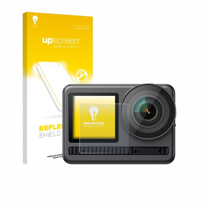 upscreen - Screenprotector voor Akaso Brave 8 (Display voor) - Folie Beschermfolie anti glare matte