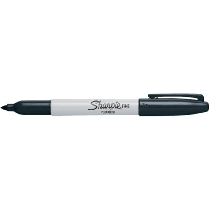 Sharpie Permanent marker Fine zwart - 1 stuk(s)