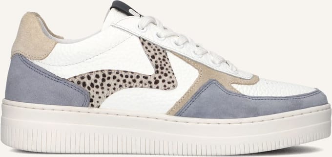 Maruti Momo Sneakers Dames - Leren Sneaker - Wit - Maat 38