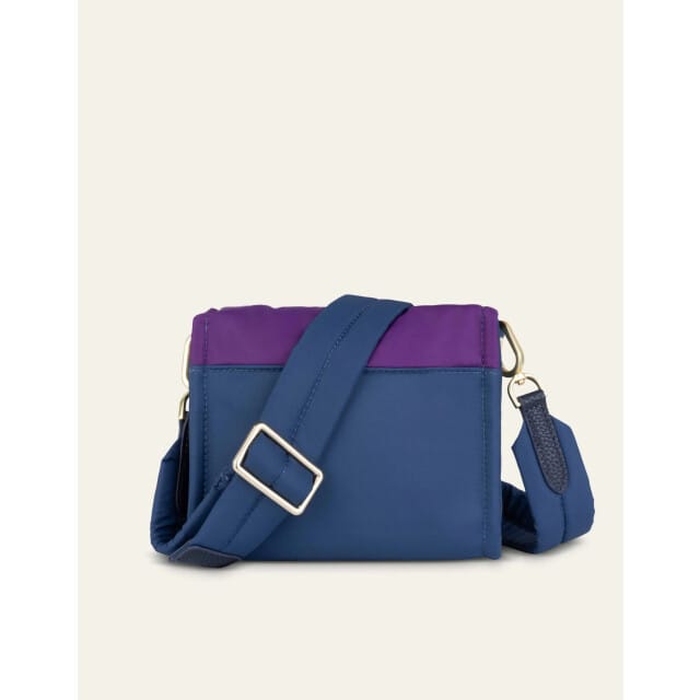 Oilily Foy - Schoudertas - Dames - Magneetsluiting - Verstelbare Schouderband - Blauw - One size