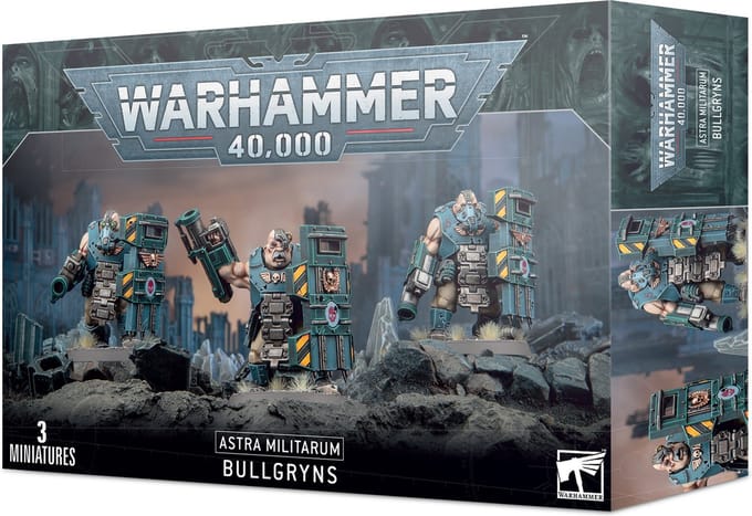 Warhammer 40.000 Astra Militarum Auxilla Bullgryns