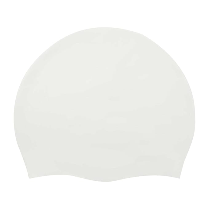Speedo Unisex volwassene 2024 silicone badmuts (Wit)