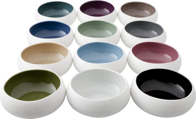 Cosy&Trendy For Professionals Rainbow Schaaltje - Ø 12 cm x 5 cm - Set-12