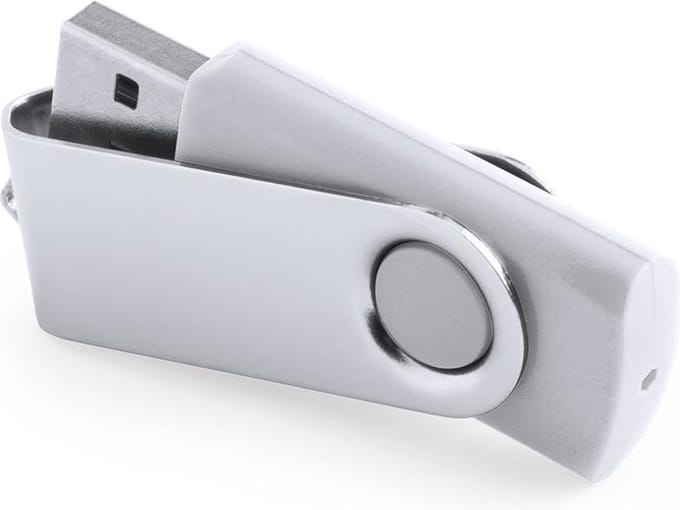 USB stick 16GB- usb geheugensticks - geheugenkaart - geheugenstick usb - computer accessoires - wit