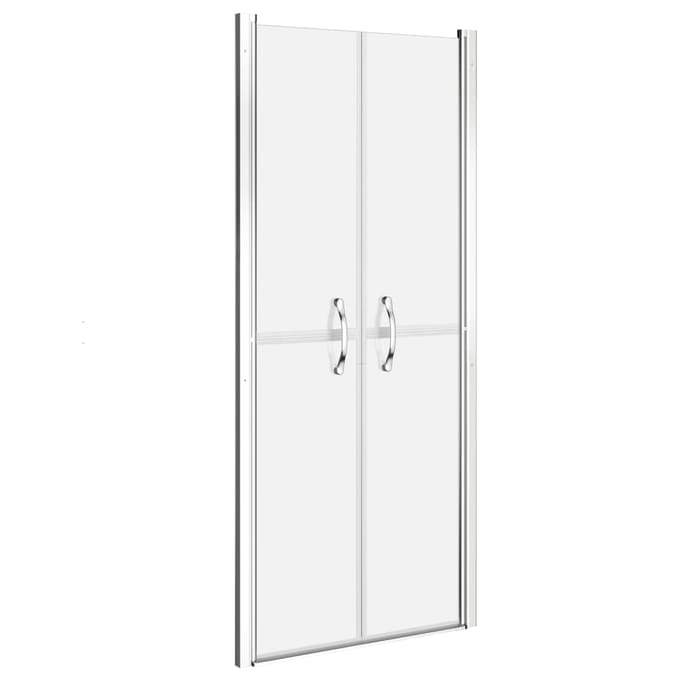 vidaXL - Douchedeur - 76x190 - cm - ESG - mat