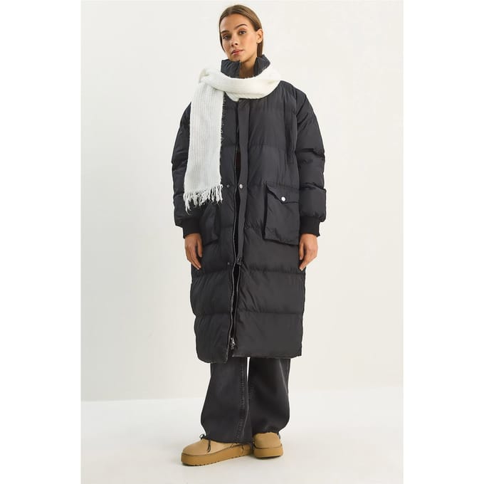 Oversized Lange Pufferjas