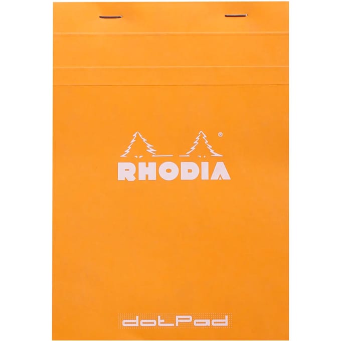 80 vel notitieblok met nietjes Rhodia N°16