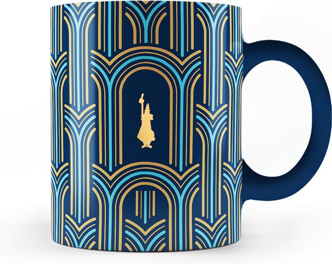 Deco Glamour Mug Blauw 33cl