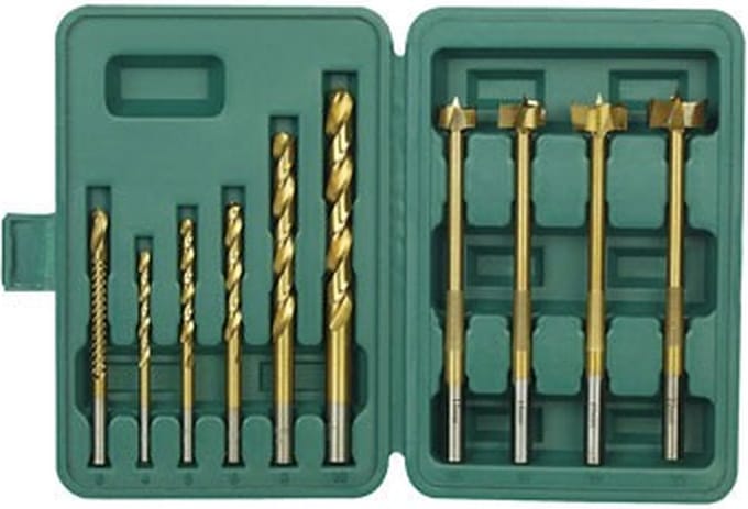 Mannesmann 10-delige HSS borenset (54310)
