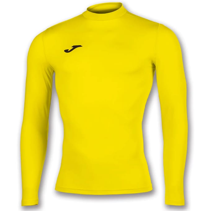 Joma Academy Shirt Opstaande Kraag Heren - Geel | Maat: S-M