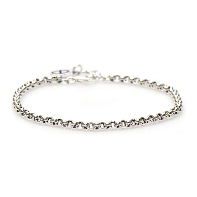 Karma Silver Bracelet Joy Silver Armband  (Lengte: 16.50-19.00 cm) - Zilver