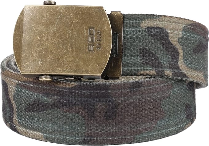 R.E.D. Rock-Engineered Design Veelkleurige riem in effen design - Unisex - 85 cm