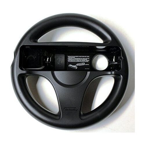 Nintendo Wii Wheel-Zwart (Wii) Gebruikt