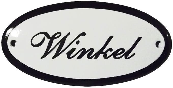 Deurbord Winkel