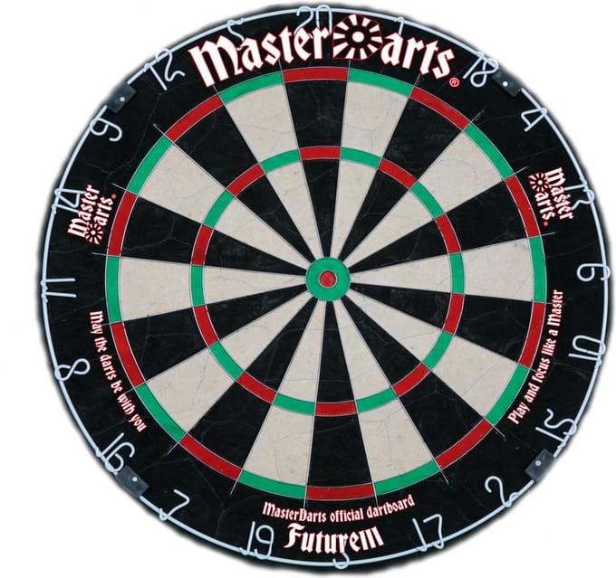Masterdarts Future III Dartbord - 45 cm Sisal Dartbord