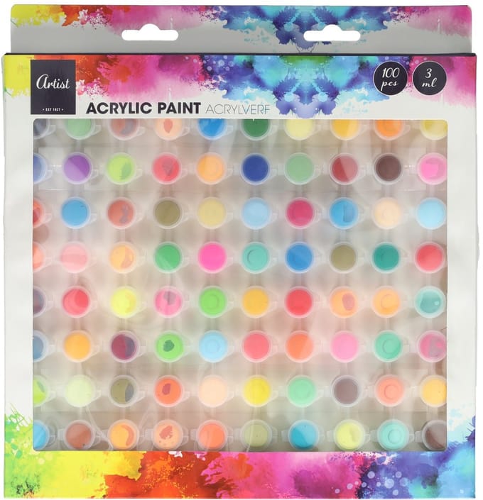 Acrylverfset - 100dlg..