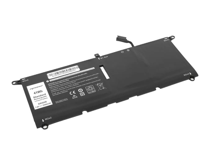 Movano – XPS 13 Serie – Lithium-ion Batterij – 500 Oplaadcycli – BMS Beveiliging