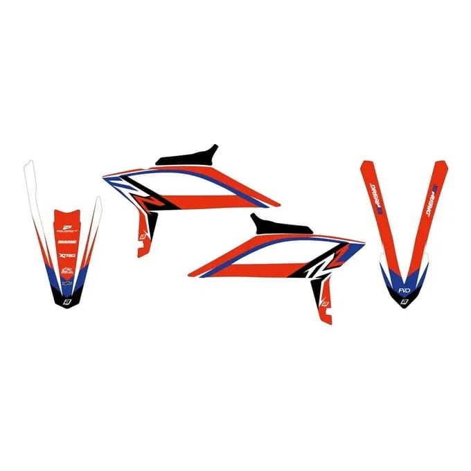 Motorfiets decoratie kit Blackbird Racing Dream Graphic 5