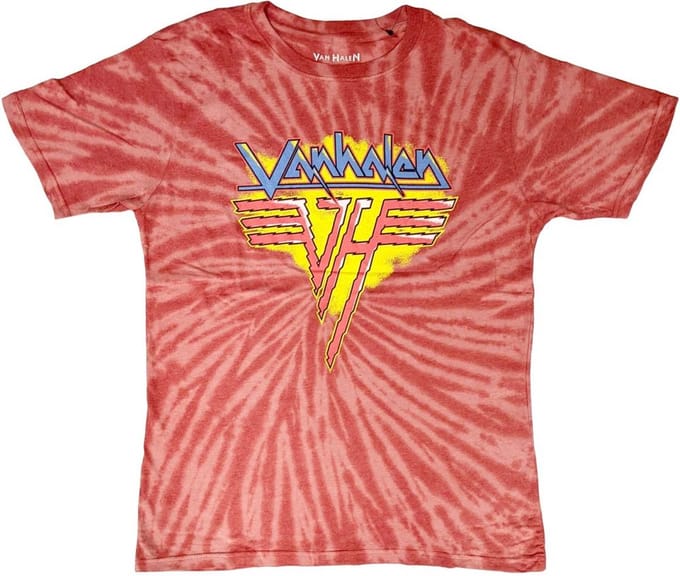 Van Halen - Jagged Logo Heren T-shirt - XL - Rood
