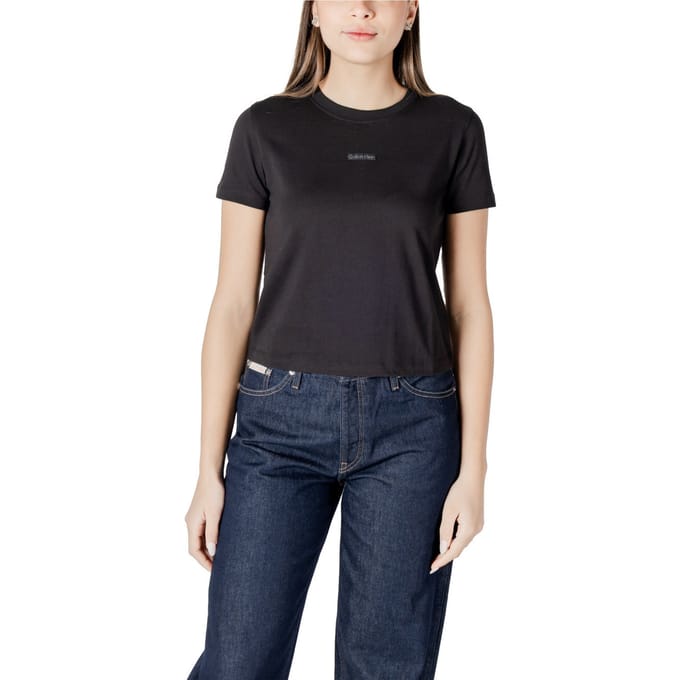 Regular fit T-shirt met labelpatch