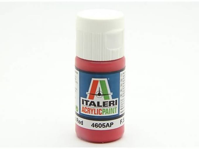 Italeri 4605ap - Gloss Red - Modelbouwverf Acryl