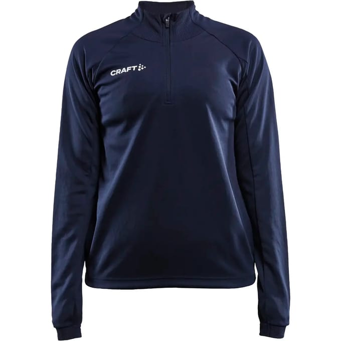 Dames sweatshirt met 1/2 rits Craft evolve