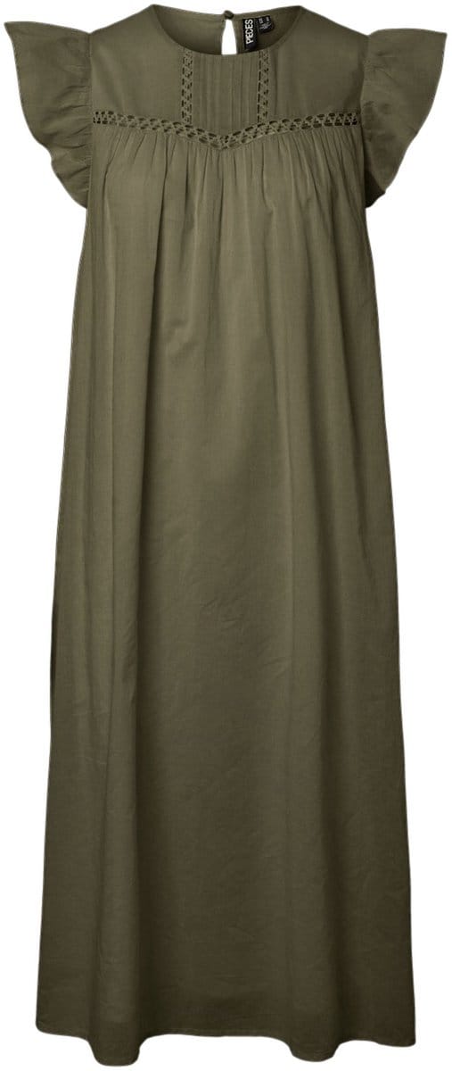 Pieces Midi jurk PCASTRID KAPMOUWEN