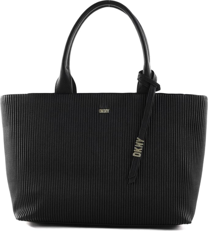 DKNY Shopper Schoudertas Shane Tote Black Gold Zwart