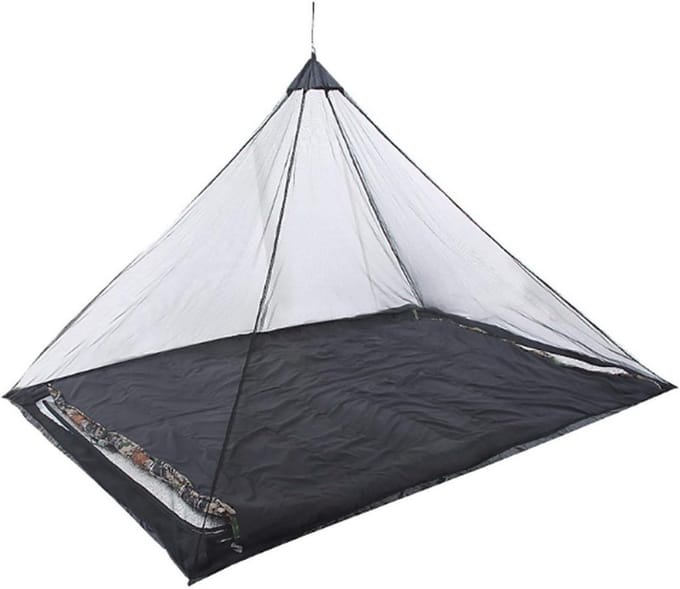 Compacte en Lichtgewicht Reis Klamboe voor Campingbed en Buiten