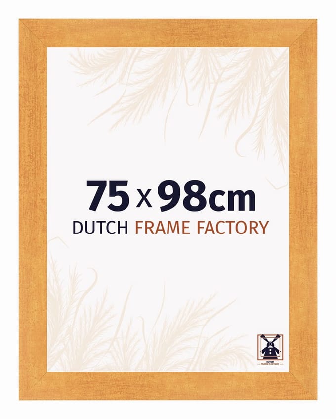 Fotolijst 75x98 cm - MDF - Oranje - Praag
