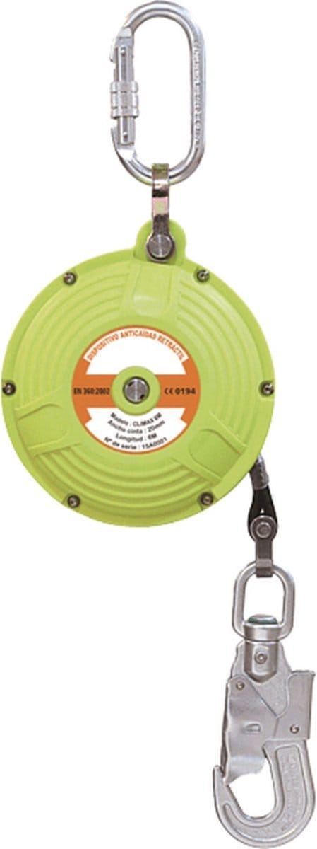Climax Valstopapparaat 6 meter - Automatische Valstopper - 140 KG - Valstopblok