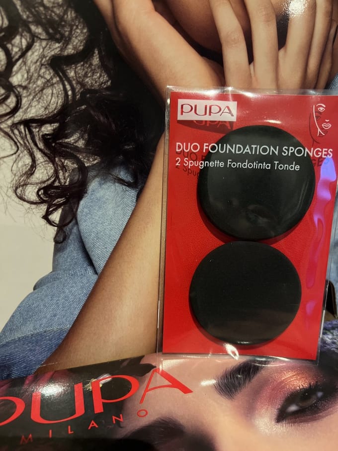 Pupa Milano duo foundation sponges