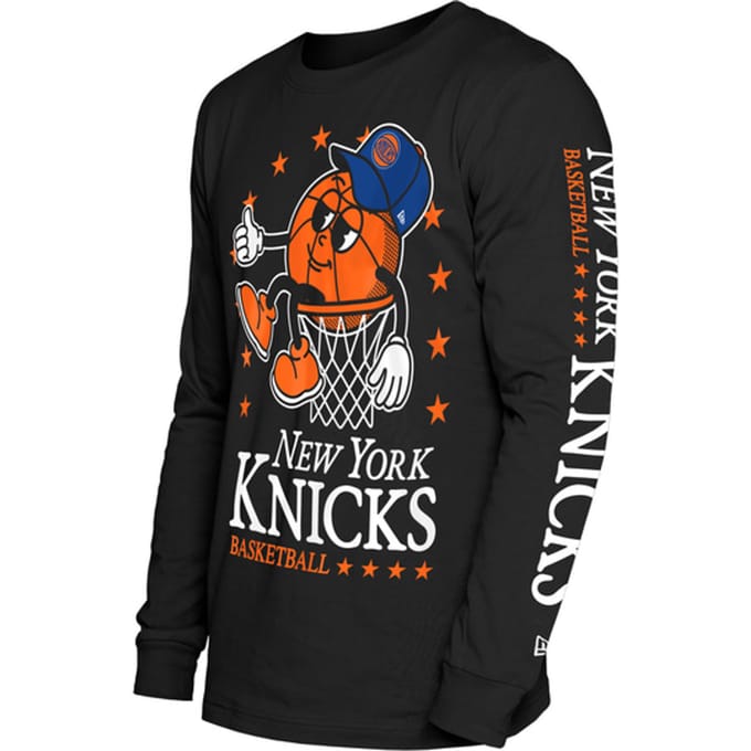 New Era NBA New York Knicks Oversized Sweatshirt Zwart