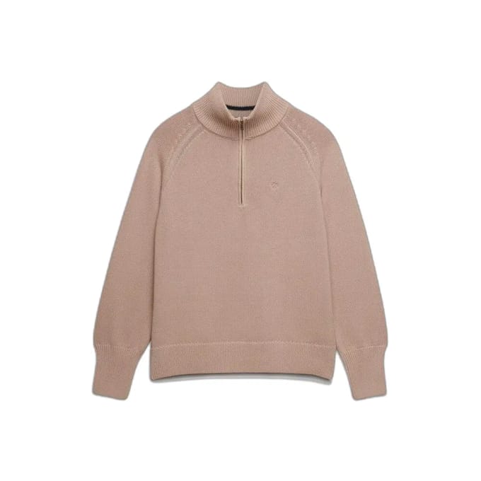 Classic gewassen dames half-zip pull Superdry