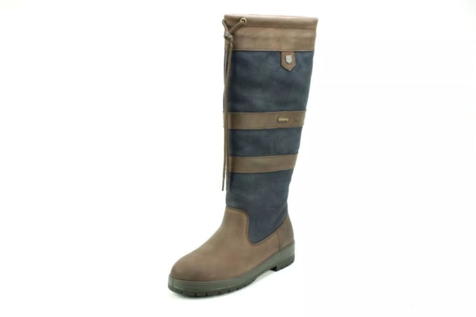 Dubarry Galway 3885/32 blauw/bruin combinatie Gore -Tex