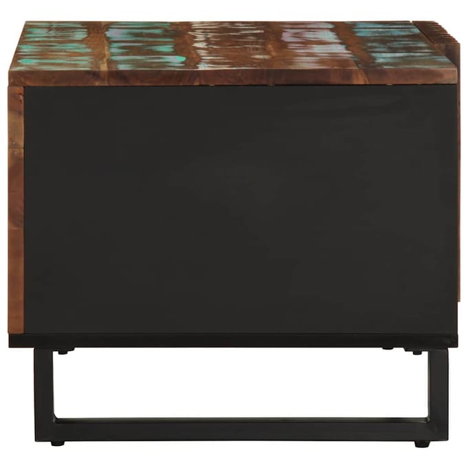 vidaXL - Salontafel - 80x51x40 - cm - massief - acaciahout