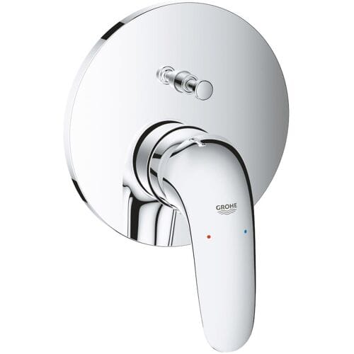 GROHE Eurostyle Solid inbouw douchekraan - Douchemengkraan - Douche/Bad omstelling - Chroom