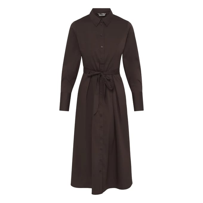 b.young - BYIDOL SHIRT DRESS - Dames - Midi jurken