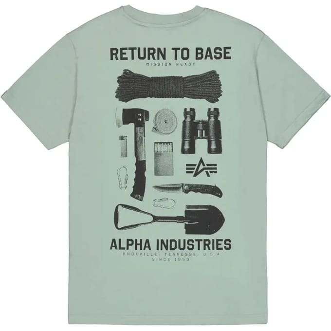 T-shirt Alpha Industries Return To Base