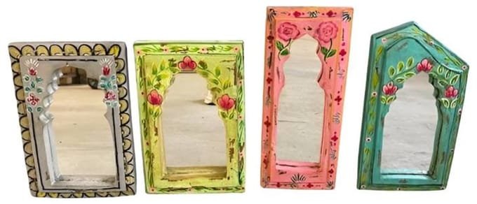 Mirror flowers mix colors