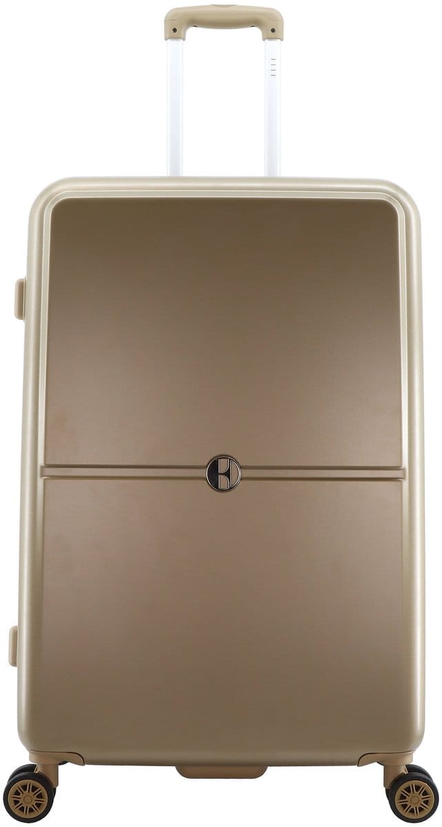 ELLE Harde Koffer / Trolley / Reiskoffer - 75 cm (Large) - Chic - Goud - Goud / Large
