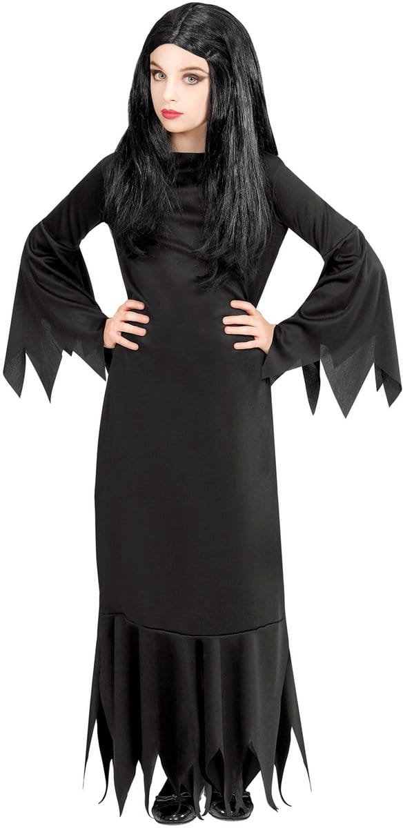 Heksen jurk Mortisia le Petit
