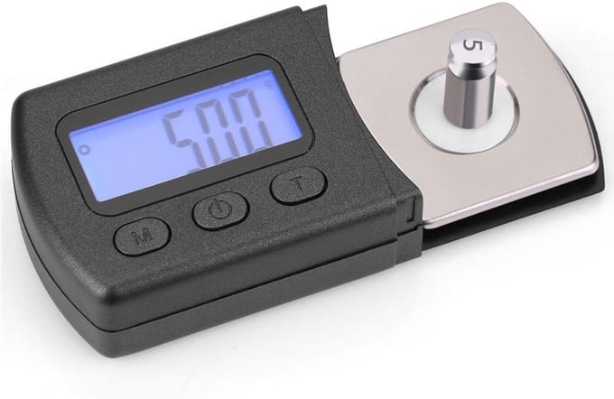 Digitale Stylus Krachtmeter met LCD Display voor Platenspeler Naalddruk