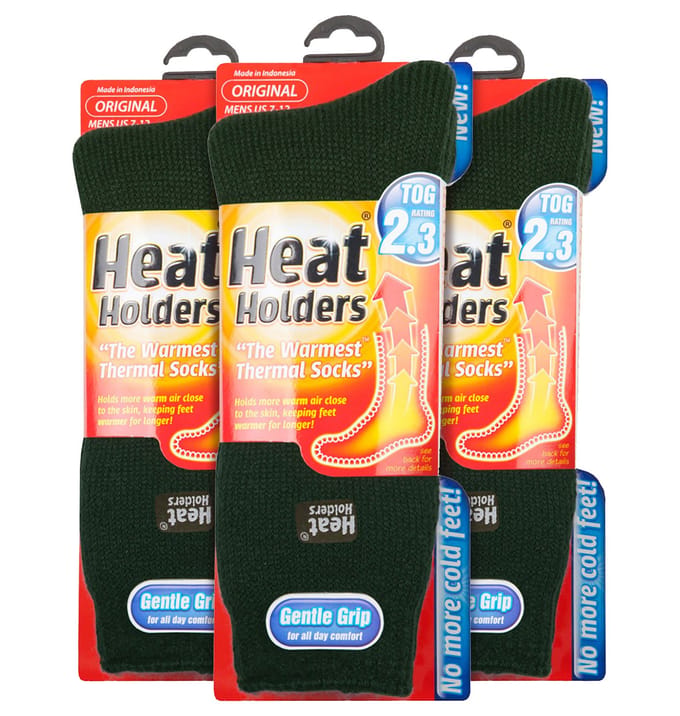 HEAT HOLDERS - 3-Pack Multipack Heren Geïsoleerde Thermosokken voor de Winter