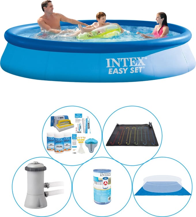 Zwembad Combi Deal - 6-delig -  Easy Set Rond 366x76 cm