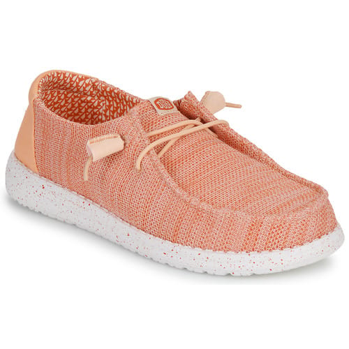 Instappers HEYDUDE Wendy Stretch Sox Peach