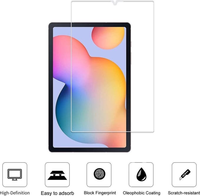 Screenprotector Geschikt voor Samsung Galaxy Tab S6 Lite P610 Screenprotector Tempered Glass Gehard Screen Cover