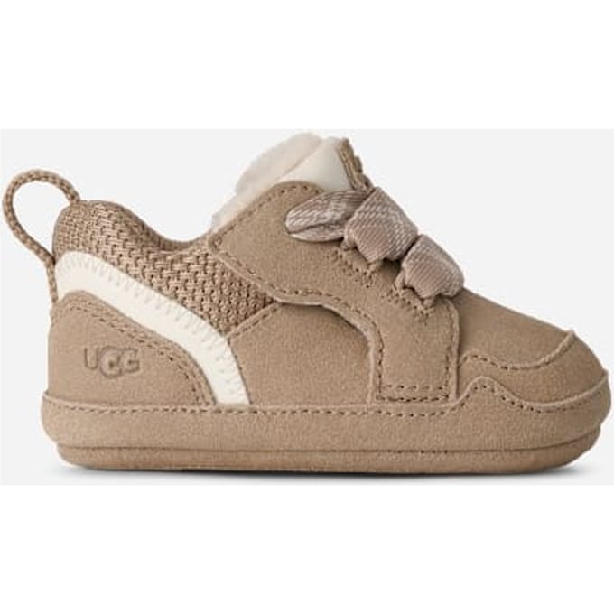 UGG® Lowmel Bootie in Tan, Size 2, Polyester/Wool